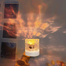 🔥 Luminária Projetor Flama Giratória – Toque de Calor, Conforto e Atmosfera Encantadora