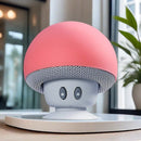 🍄 Mini Caixa de Som Bluetooth Portátil com Ventosa – Som Potente e Design Charmoso