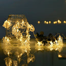 💡 Cordão Fé Iluminada – Luzes Decorativas com Toque Divino e Aconchegante