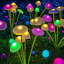 🍄 Luminária Solar Cogumelo – Toque de Magia e Luz Encantadora para Seu Jardim