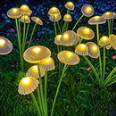 🍄 Luminária Solar Cogumelo – Toque de Magia e Luz Encantadora para Seu Jardim