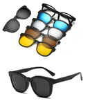 Óculos Magnético 5 em 1 🕶️ Versatilidade Total